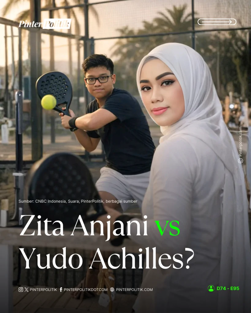 zita anjani vs yudo achilles