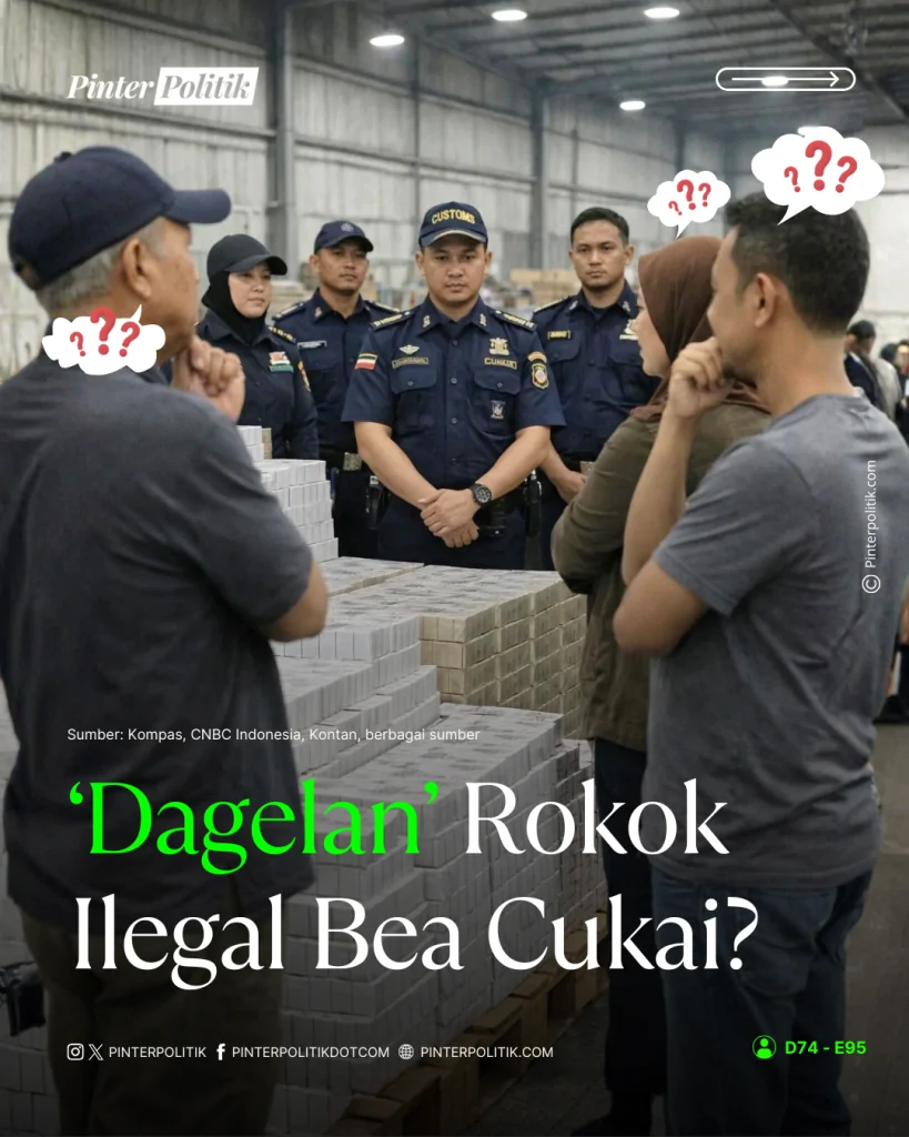 ‘dagelan’ rokok ilegal bea cukai