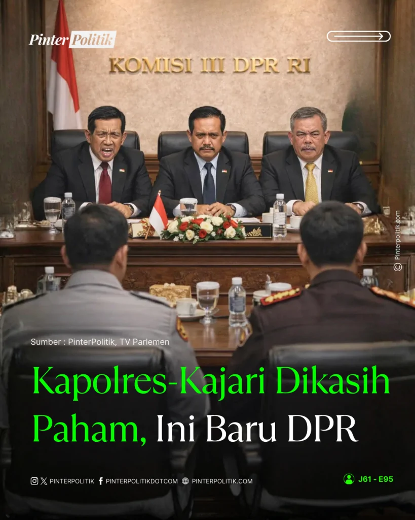 kapolres kajari dikasih paham, ini baru dpr