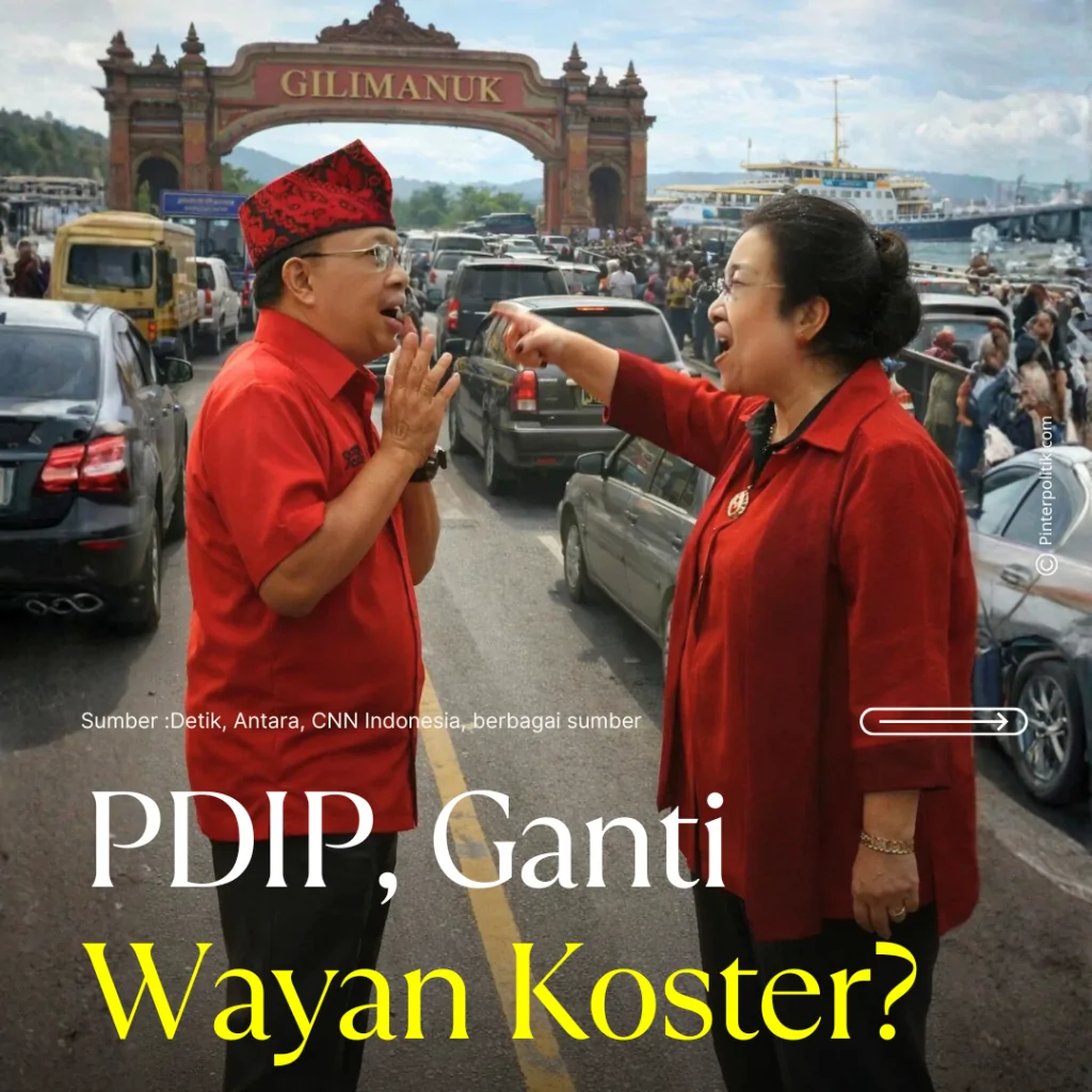 pdip, ganti wayan koster
