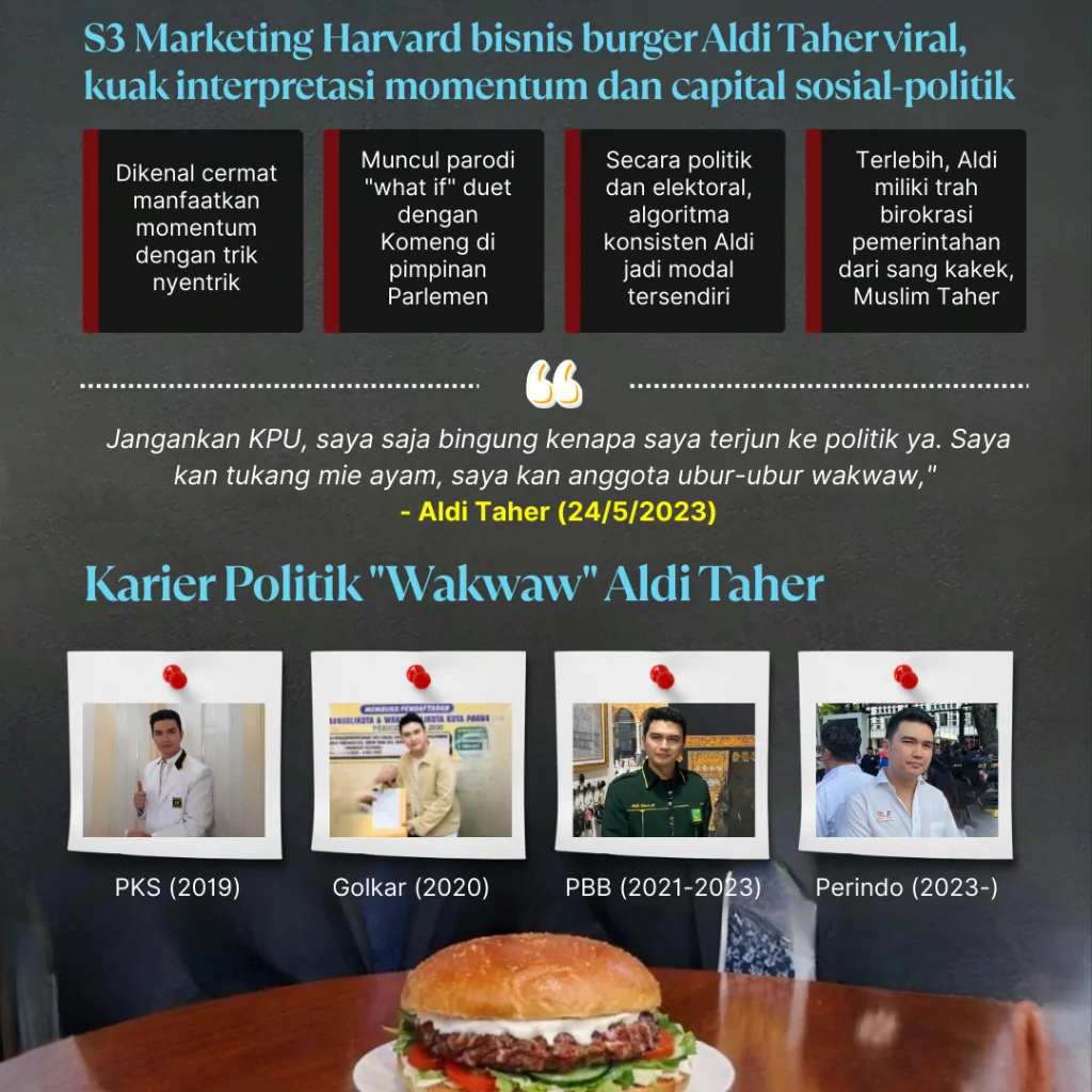 trah taher, aldi comeback politik (2)
