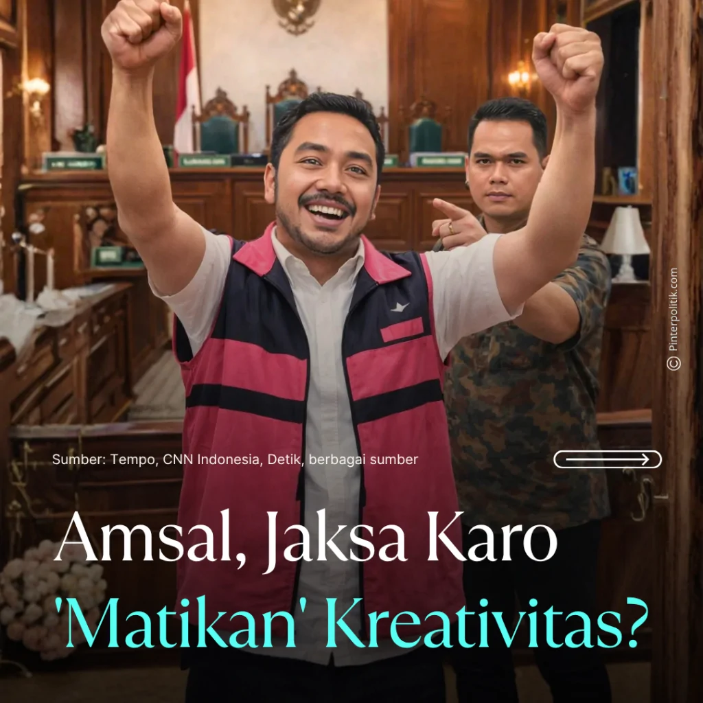 amsal, jaksa karo'matikan' kreativitas