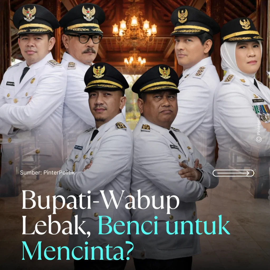 bupati wabup lebak, benci untuk mencinta