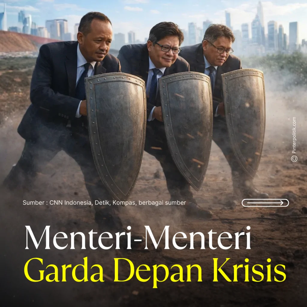 menteri menteri garda depan krisis