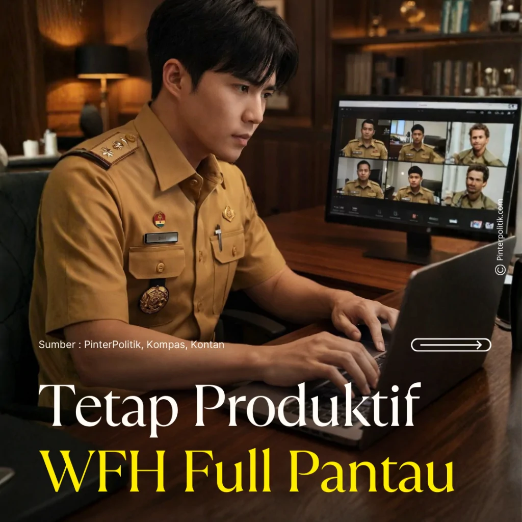 tetap produktif wfh full pantau