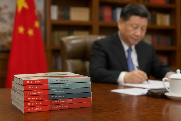 Hikayat Tiongkok Tangkis ‘The Economist’