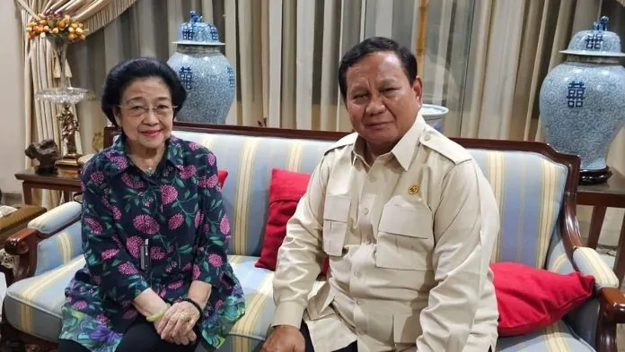 pertemuan prabowo dan mega jelang kongres pdip (Dokumentasi : Sufmi Dasco)