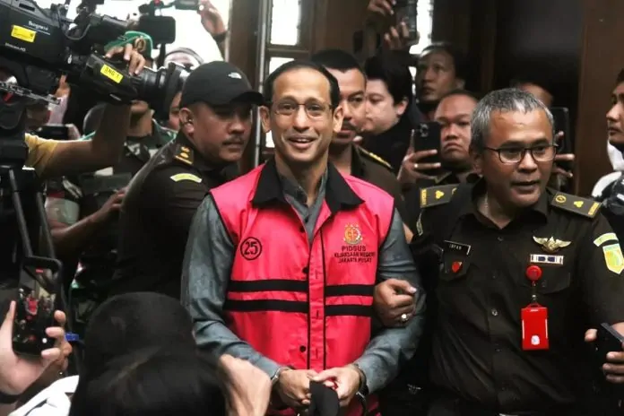sidang dakwaan nadiem makarim dery ridwansah (Sumber: RadarSitubondo)