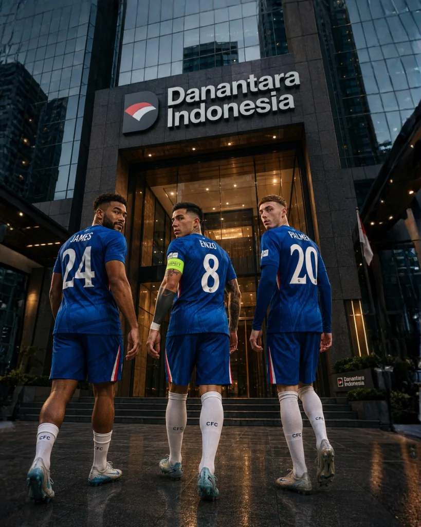 Ilustrasi Chelsea dan Danantara