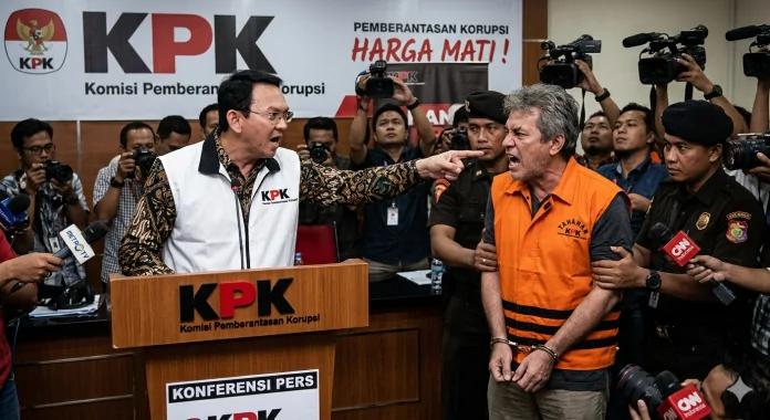 Ahok ketika jadi Ketua KPK (Gambar: Gemini)