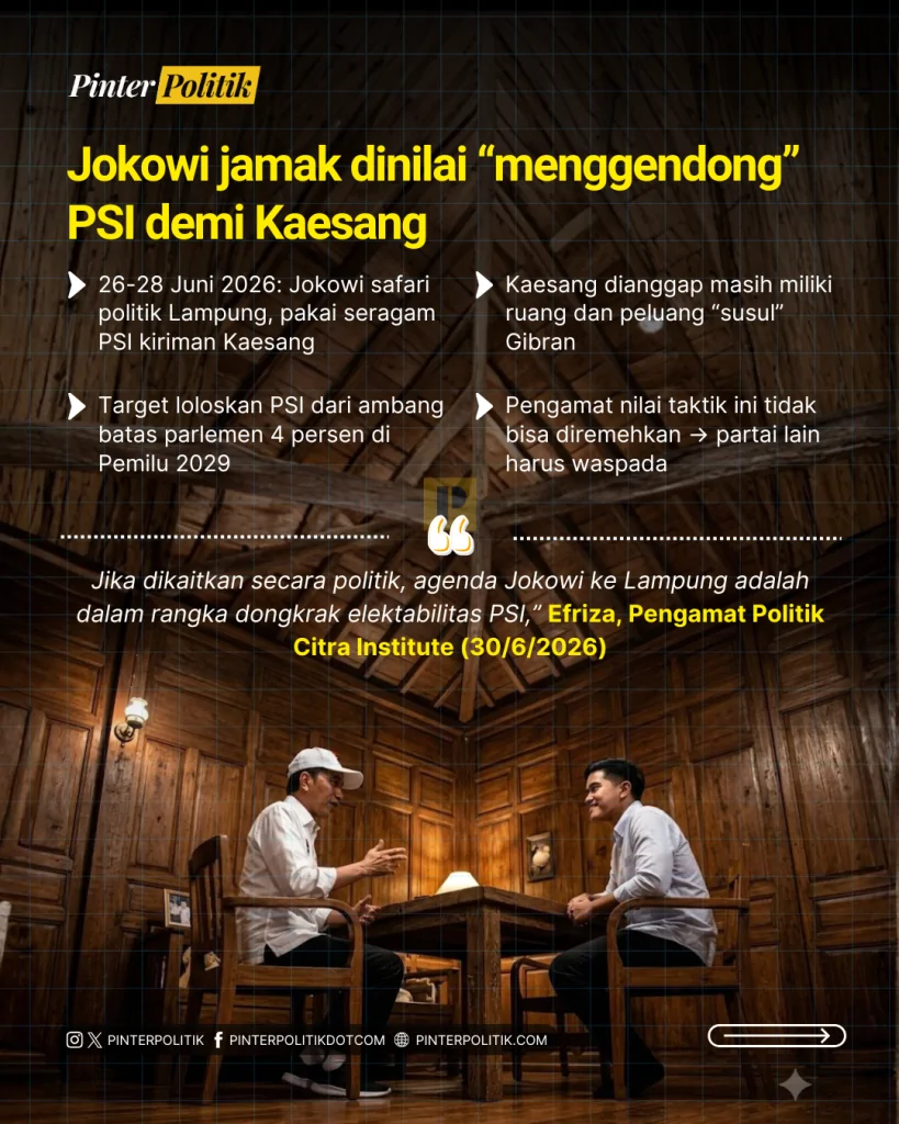 gendongan politik, kaesang tommy beda (2)