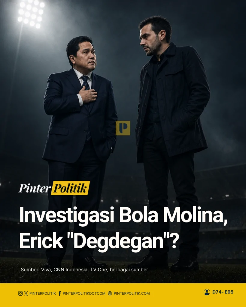 investigasi bola molina, erick degdegan