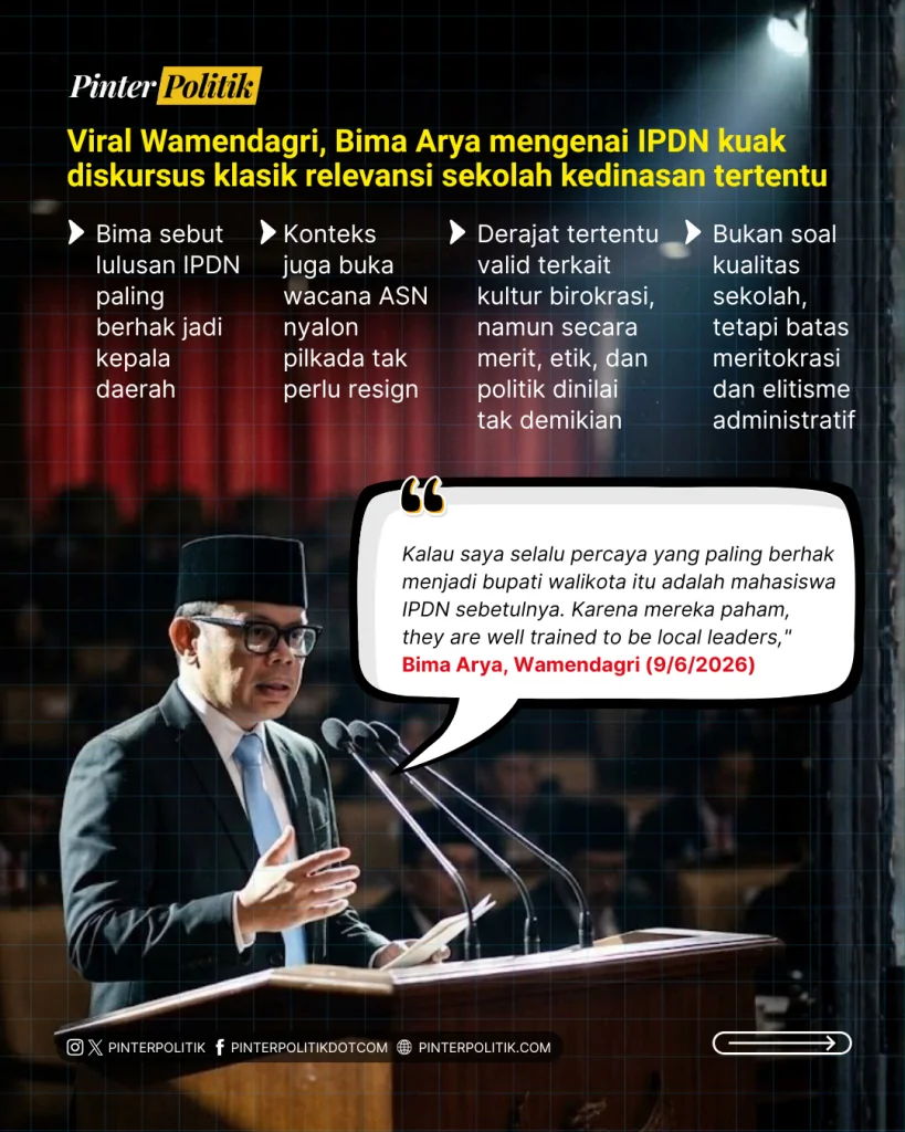 ipdn, garis tangan sekolah kedinasan (2)