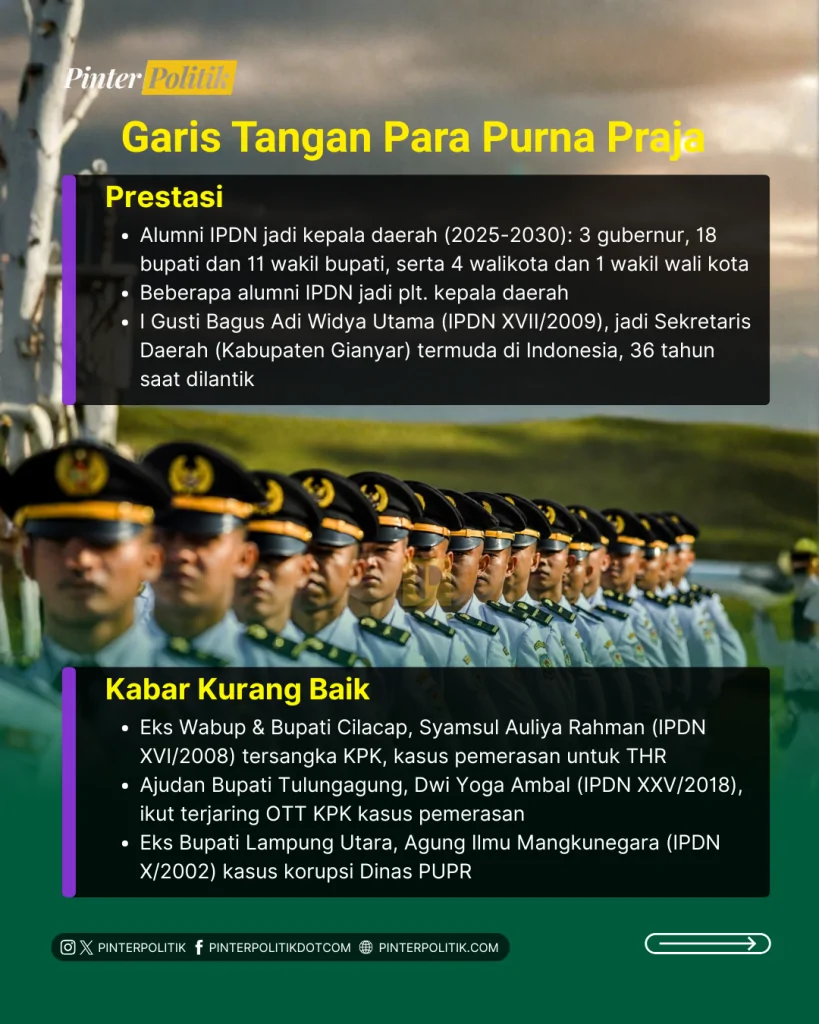 ipdn, garis tangan sekolah kedinasan (4)