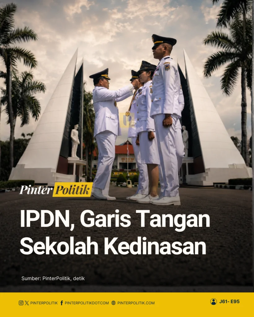 ipdn, garis tangan sekolah kedinasan