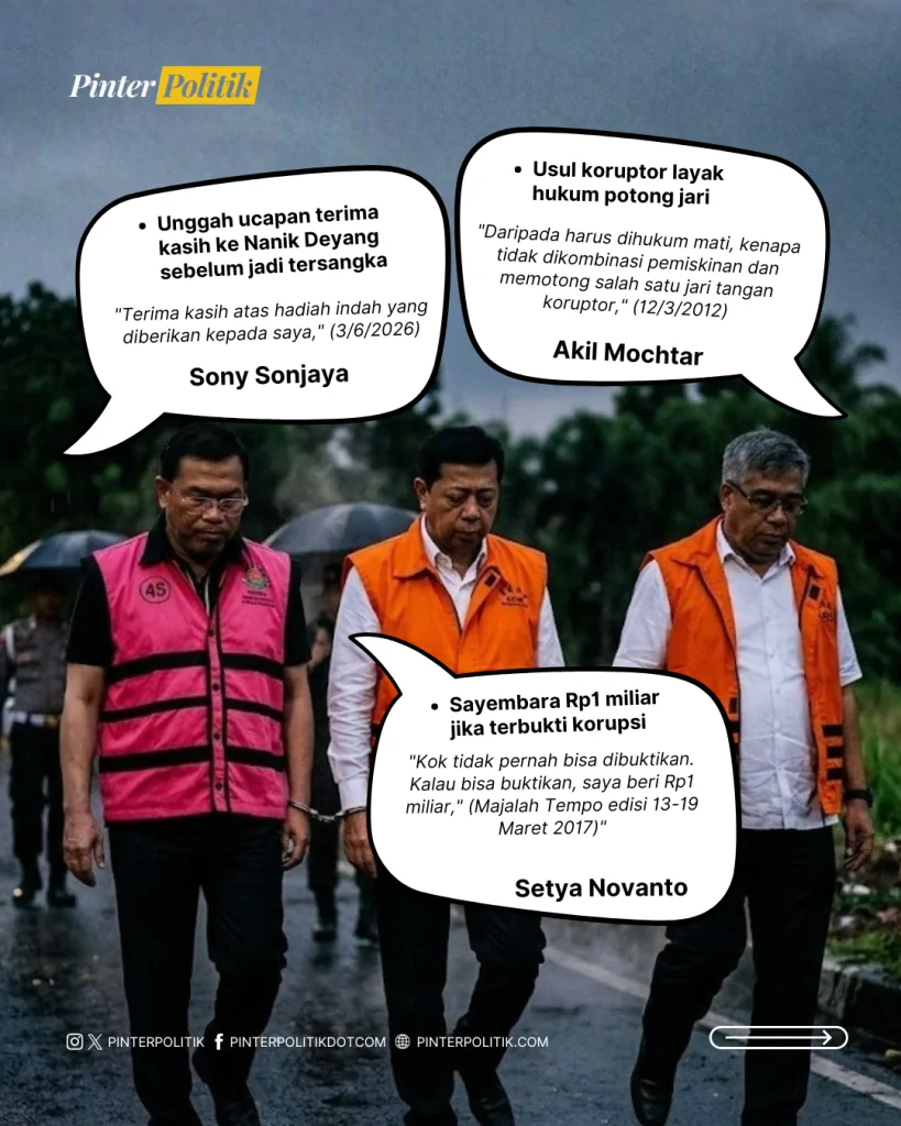 kata terakhir para tersangka tipikor (3)