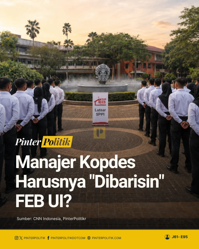 manajer kopdes harusnya dibarisin feb ui