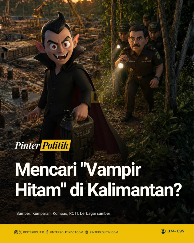 mencari vampir hitam di kalimantan