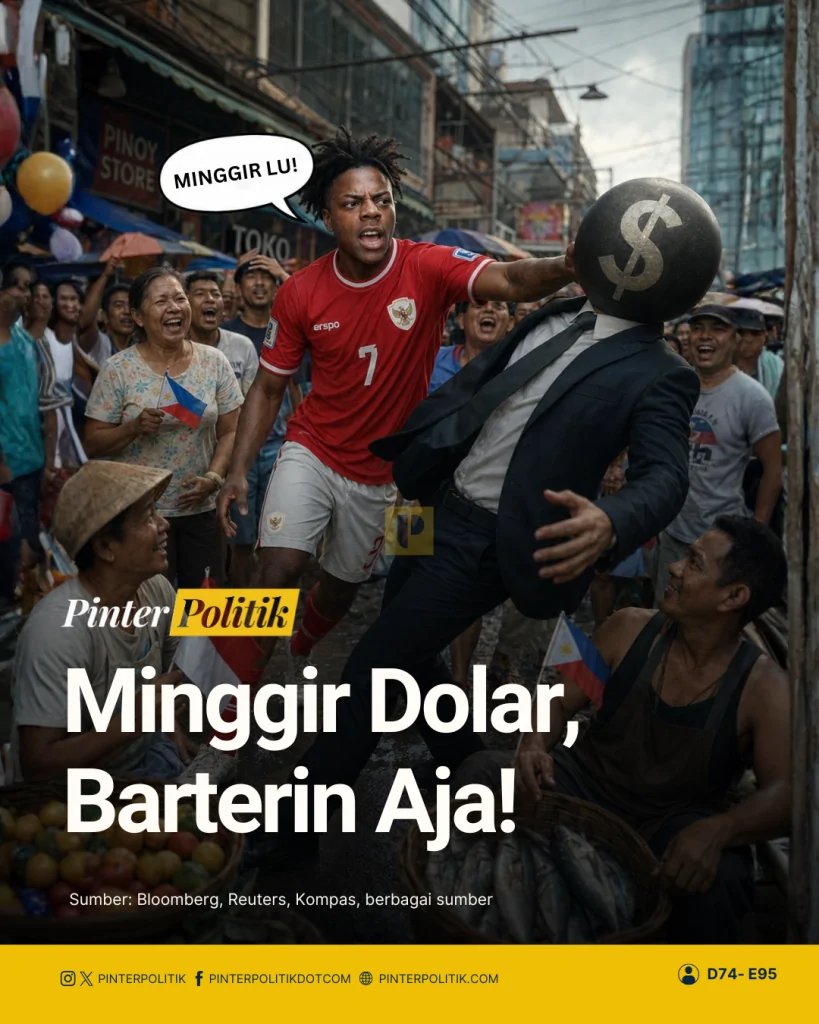 minggir dolar, barterin aja!