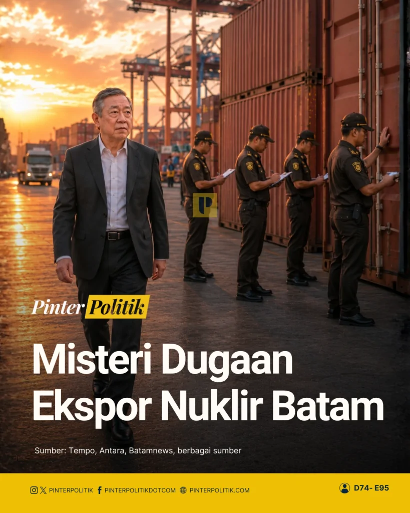 misteri dugaan ekspor nuklir batam