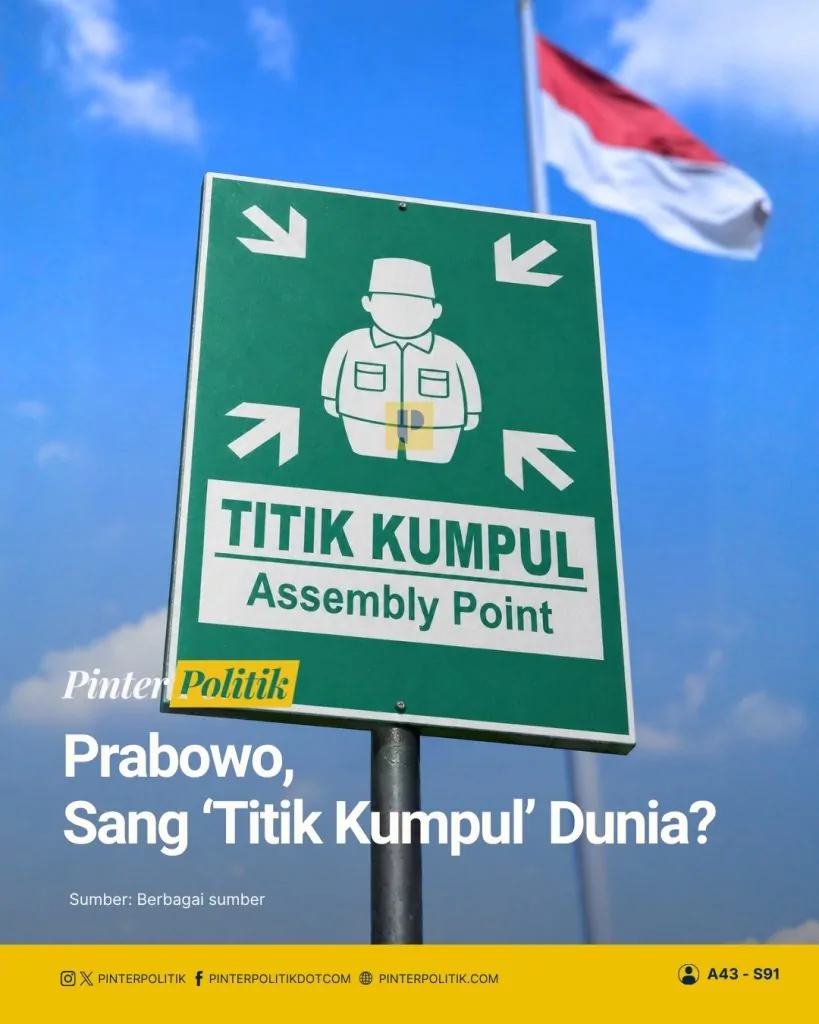 prabowo, sang ‘titik kumpul’ dunia